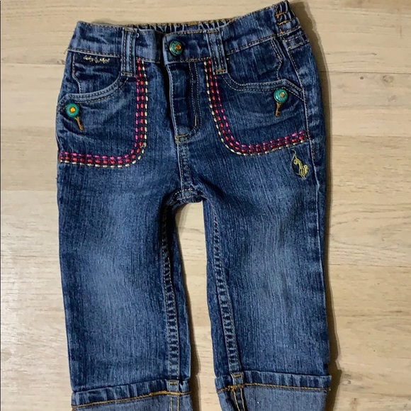 12M Vintage. Baby Phat Blue Jeans - Picture 1 of 4